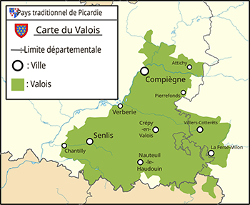 Carte du Valois