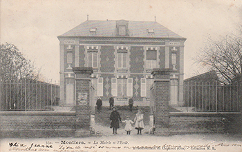 Montiers - carte postale